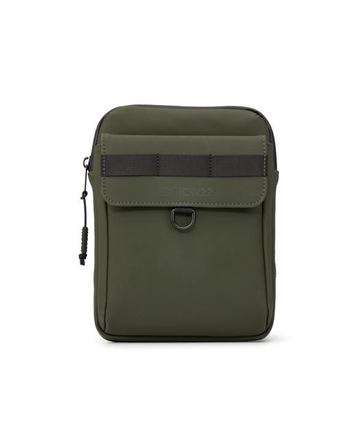 EDITION22 Green Lockpoint Sling Bag