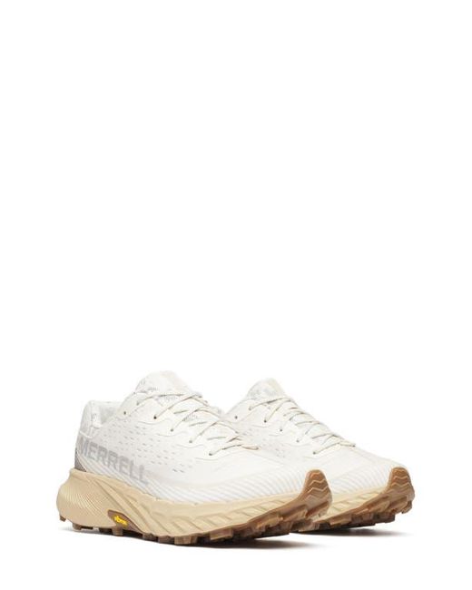 Merrell White Agility Peak 5 Running Shoe for men