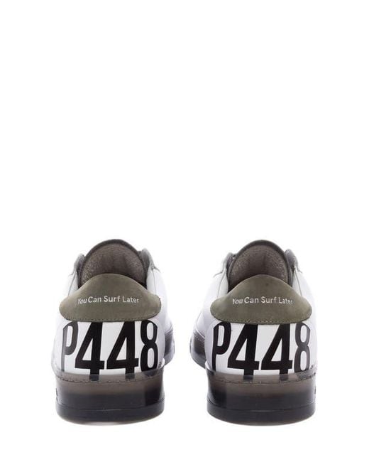 P448 White Jack Sneaker for men