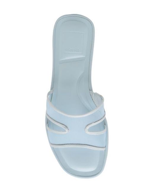 Dolce Vita Blue Flori Slide Sandal
