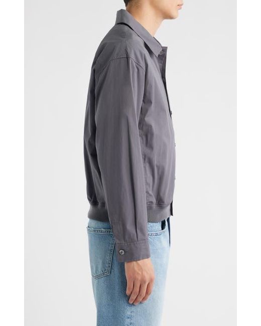 FRAME Black Cotton Jacket for men