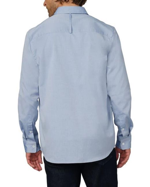 Joe's Jeans Blue The Grant Monogram Button-Up Shirt for men