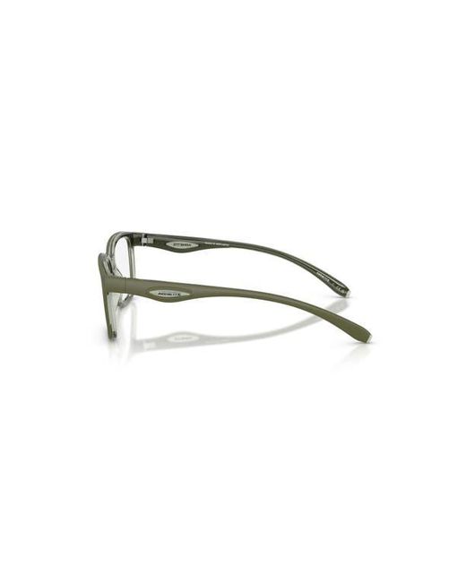 Arnette Green 54Mm Square Optical Glasses for men