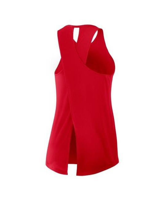 Nike Red Kansas City Chiefs Plus Size Performance Tank Top