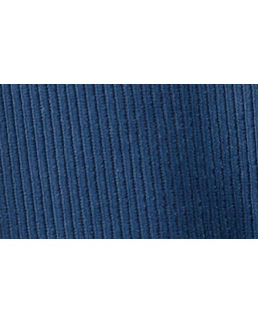 Pj Salvage Blue Craving Corduroy Long Sleeve Pajama Top