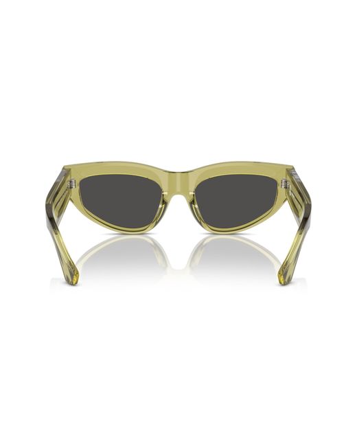 Burberry Green 55mm Cat Eye Sunglasses