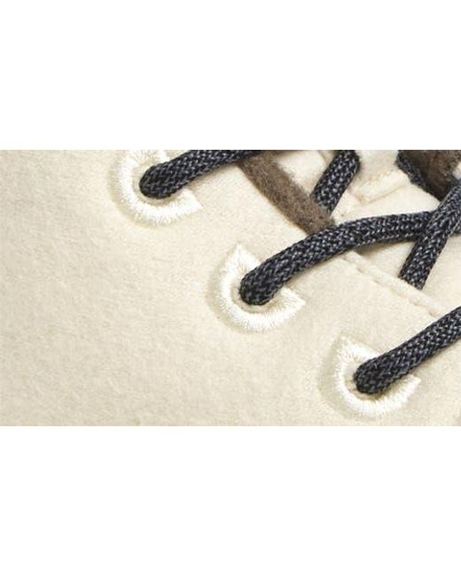 YY Nation White Alto Water Resistant Wool Blend High Top Sneaker