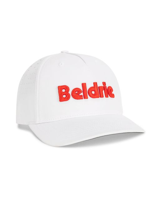 Beldrie White Snapback Hat