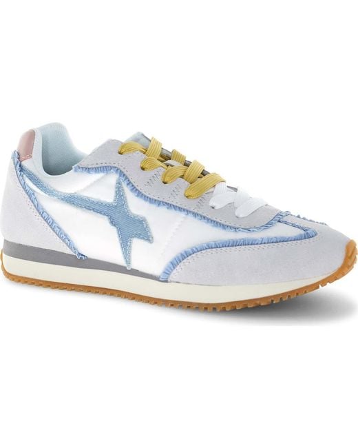 W6yz Blue Samoa Sneaker