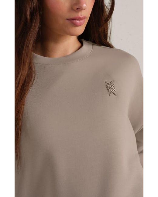 Rhone Brown Dreamglow Oversize Sweatshirt