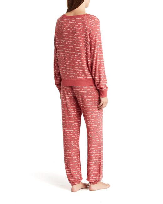 Honeydew Intimates Star Seeker Pajamas in Red | Lyst