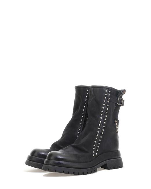 A.s.98 Black Duke Stud Trim Boot