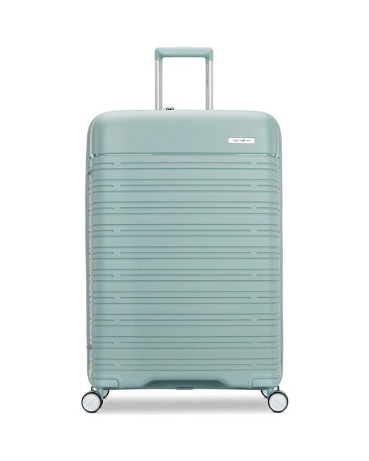 Samsonite Green Elevation Plus 28 Large Checked Spinner Luggage