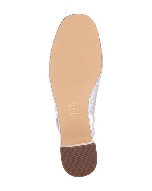 Nina White Klara Slingback Pump