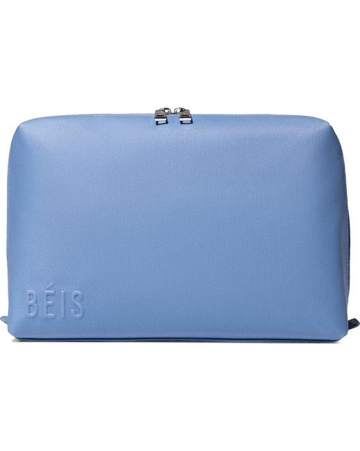 BEIS Blue The Large Cosmetics Pouch