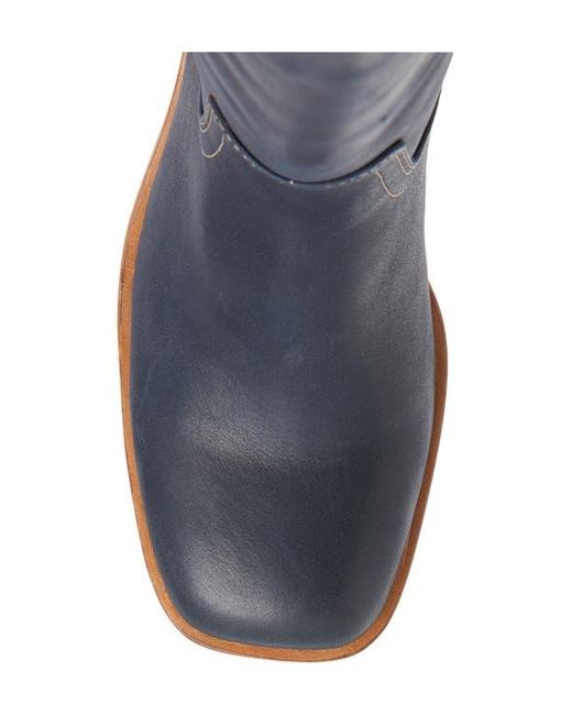 Steve Madden Blue Woodstock Knee High Boot
