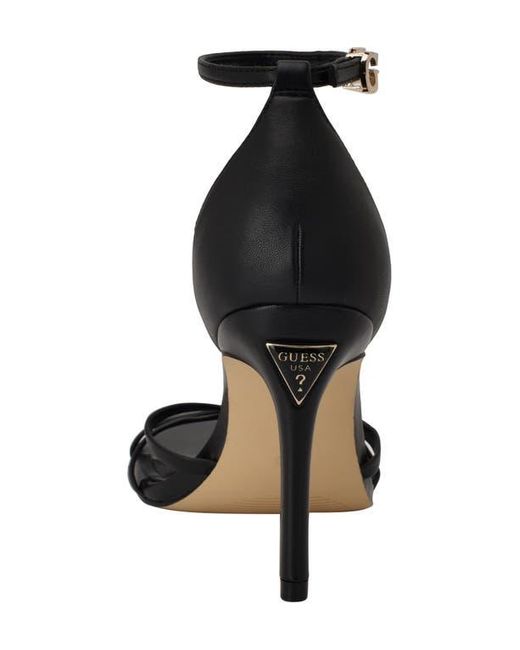 Guess Black Spring Ankle Strap Sandal