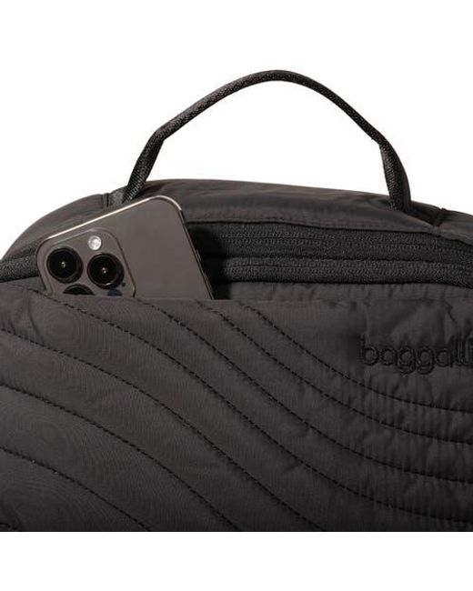 Baggallini Black Set Wave Backpack