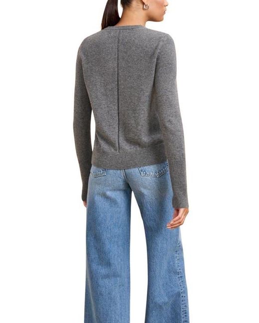 La Ligne Black Solid Lean Lines Sweater
