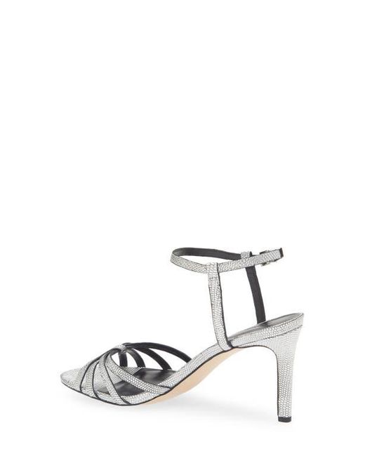 Nordstrom Metallic Astor Ankle Strap Sandal