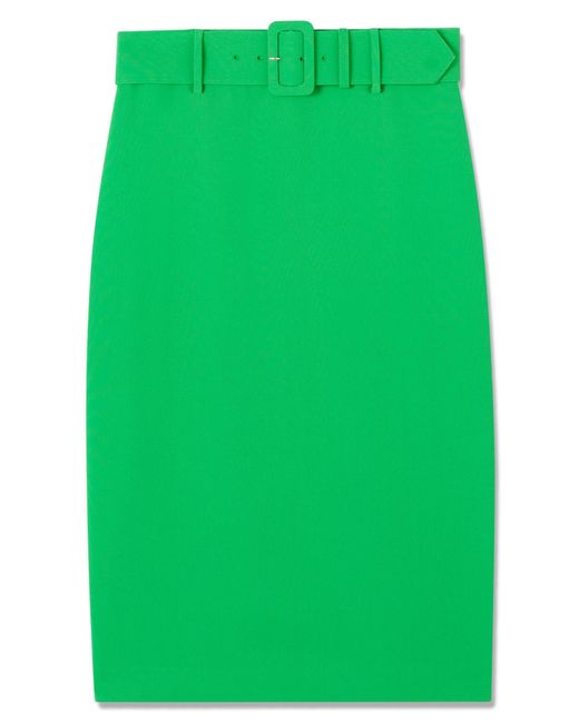L.K.Bennett Green Tabitha Pencil Skirt