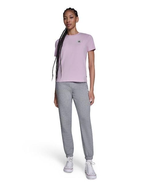 Converse Purple Chuck Taylor Patch T-Shirt