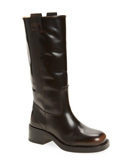 Alohas Black Sajan Round Toe Boot