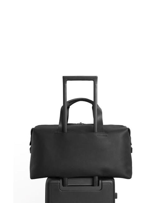Troubadour Black Generation Leather Duffle