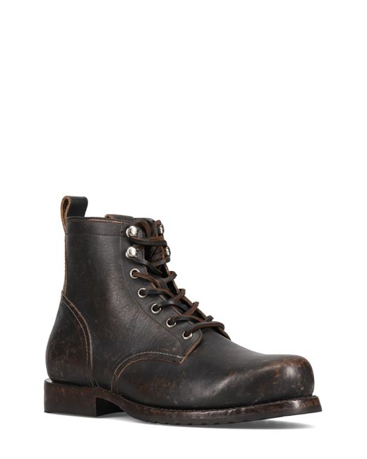 Frye Black Hudson Lace-Up Boot for men