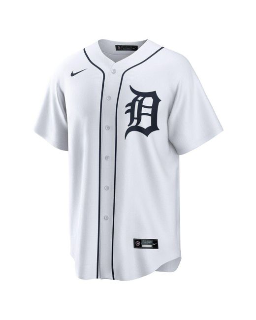 Nike White Detroit Tigers Home Replica Team Jersey At Nordstrom in Blue for  Men