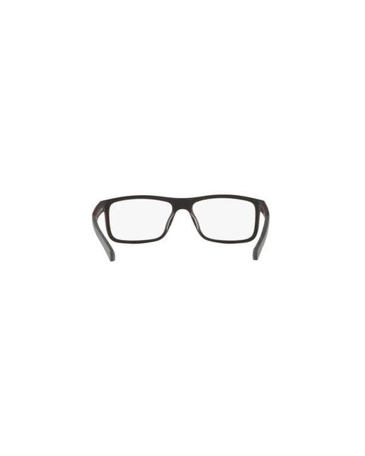 Costa Brown 57Mm Rectangle Optical Glasses for men