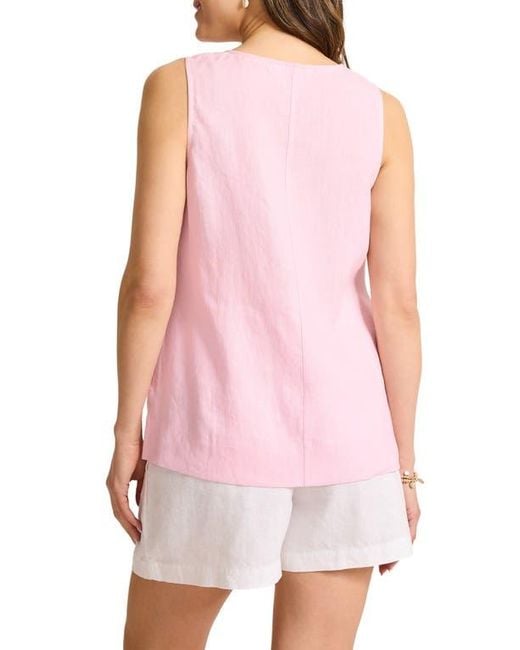 Tommy Bahama Pink Coastalina Sleeveless Top