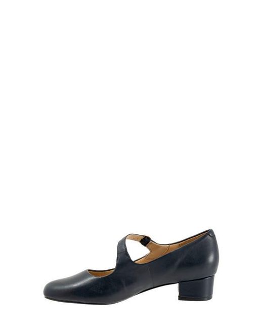 Trotters Blue Desna Pump