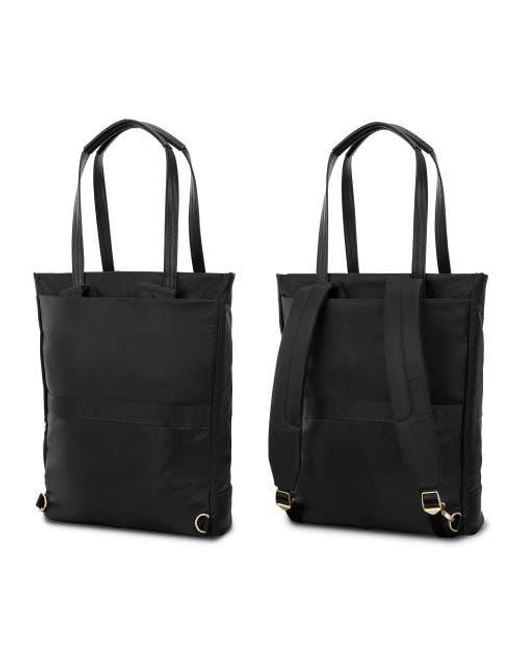 Samsonite Black Mobile Solution 2 3-In-1 Tote, Crossbody, & Laptop Backpack