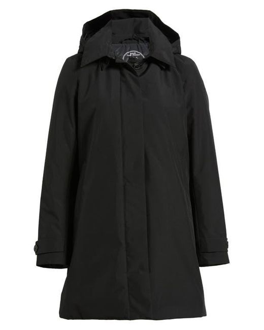Save The Duck Black Embie Water Resistant Hooded Jacket
