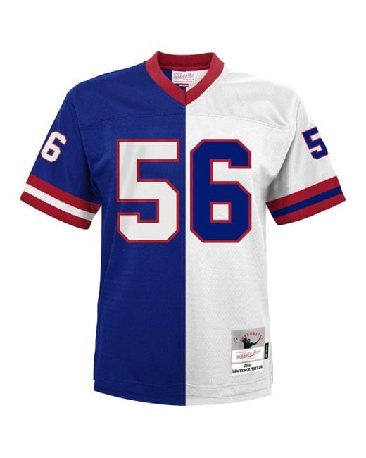 Men's Mitchell & Ness Lawrence Taylor Royal New York Giants Retired Player  Name & Number Long