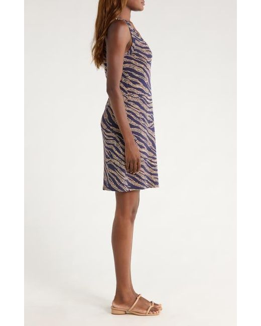 Tommy Bahama Multicolor Darcy Zebra Bay Sleeveless Shift