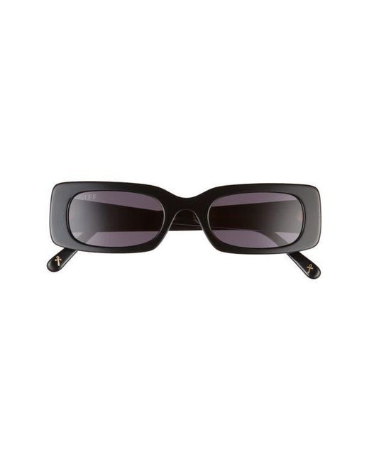 DIFF Brown X Lauren London Lotus Locs 54Mm Rectangular Sunglasses