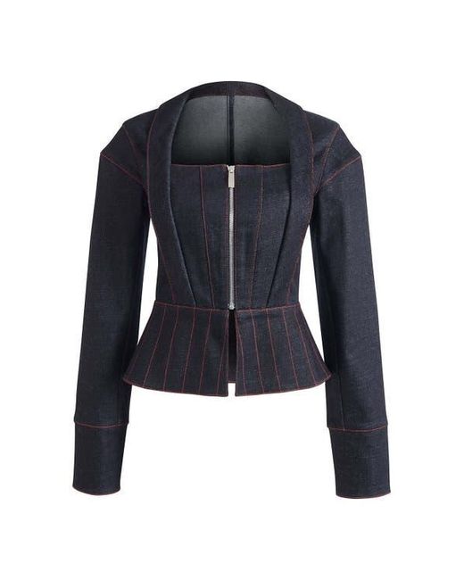 Jendue Blue Davidson Corset Jacket