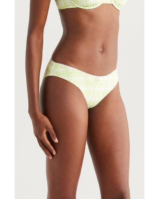Solid & Striped Green The Daphne High Cut Bikini Bottoms
