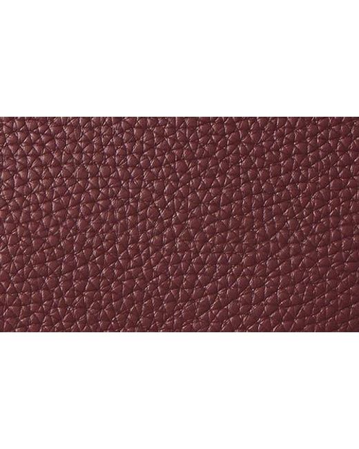 Mulberry Red Bayswater Grained Leather Satchel