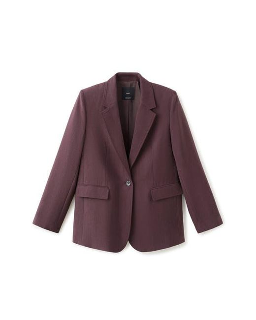 Mango Purple Suit Blazer