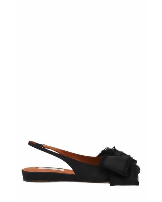 Lanvin White Slingback Ballerina Flat