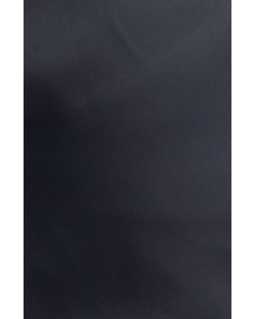 J.W. Anderson Black Side Panel Twill Miniskirt