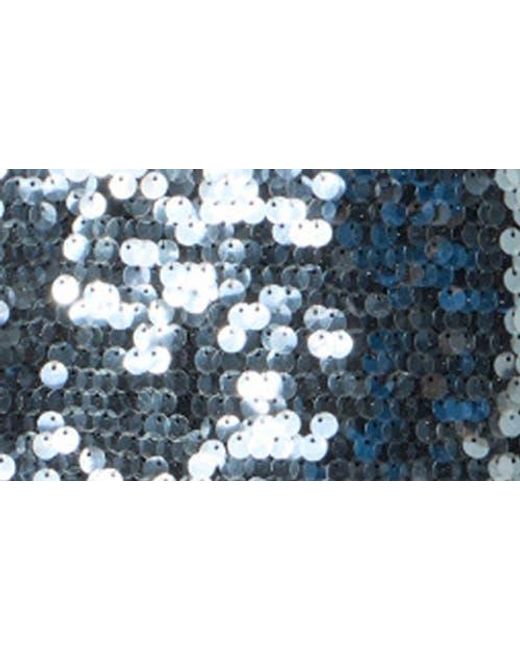 Akris Blue Sequin Gown