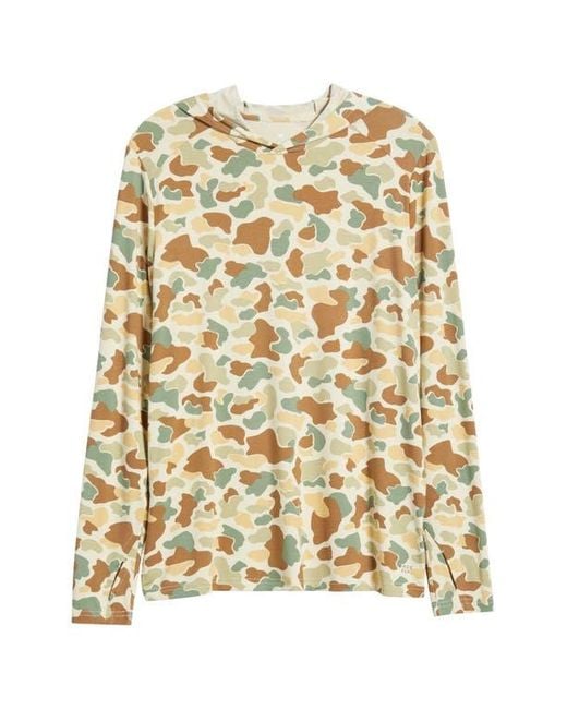 Free Fly Natural Shade Upf 50+ Hoodie for men
