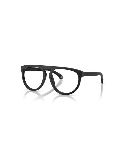Moncler Black 57Mm Pilot Optical Glasses