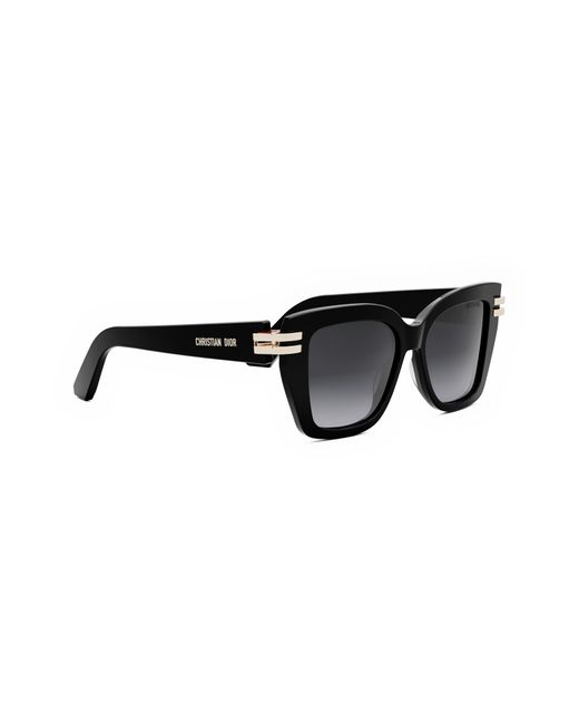 Dior Black C S1i 52mm Square Sunglasses