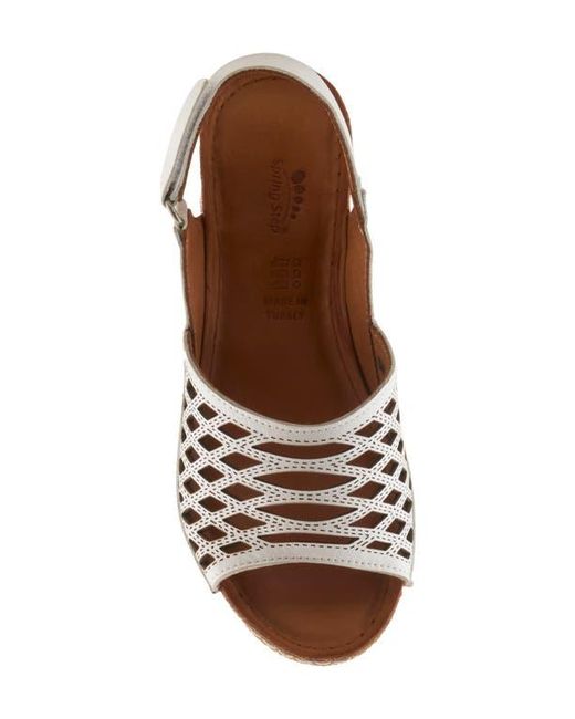 Spring Step Metallic Denair Sandal