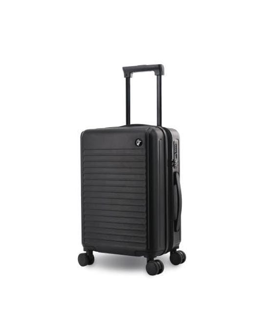 J World Black North Hardside Carry-On Luggage 20'